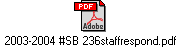 2003-2004 #SB 236staffrespond.pdf