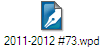 2011-2012 #73.wpd